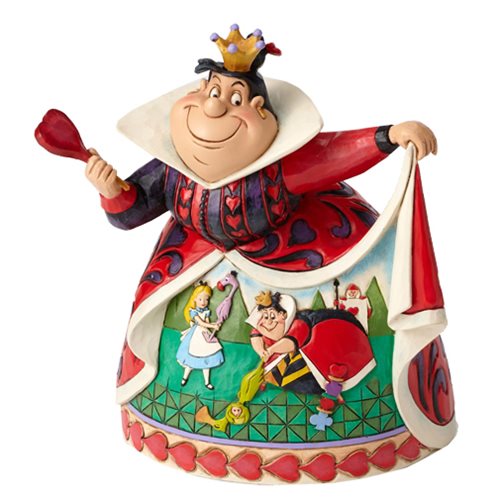 Disney Traditions Alice in Wonderland Queen of Hearts 65th Anniversary Statue